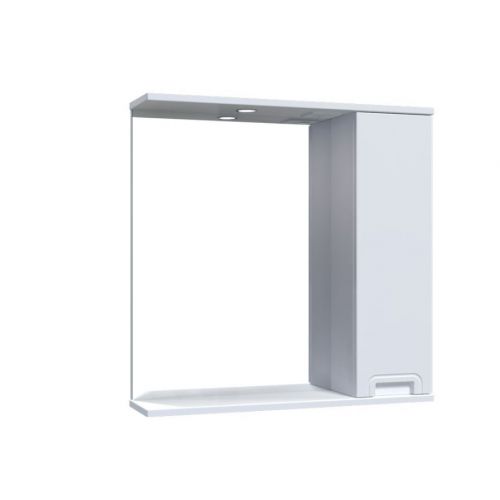 Зеркало Aquarius Simpli (70) со шкафчиком и подсветкой