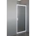 Двері в нішу розстібні Eger 7080 * 185 см, профіль білий регульований, скло Zuzmara 5мм