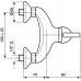 Змішувач для душа Emmevi Ramses, одноважільний SC72002