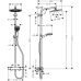Душевая система c термостатом Hansgrohe Crometta S 240 1jet Showerpipe, хром