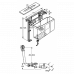 Монтажный блок для смесителя с 4 отверстиями на борт ванны Kludi Joop 7466200-00