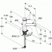 Змішувач для кухні Kludi Tangenta одноважільний 44904F875