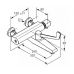 Змішувач для лікарень під умивальник зі стіни з термостатом Kludi Thero-Care