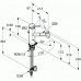 Смеситель для кухни с выдвижным изливом Kludi Tangenta 44941F875