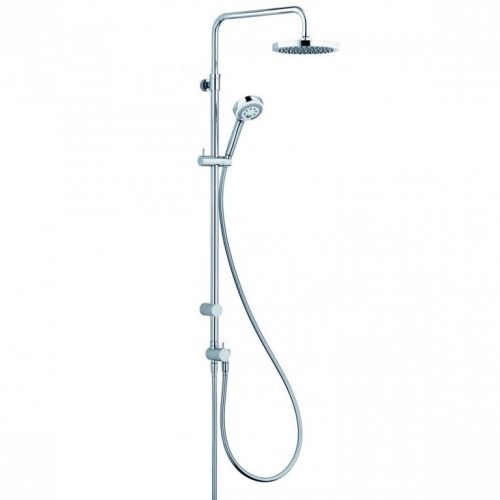 Душова система Kludi Logo Dual Shower System 1290 верхній і ручний душ, хром 6809105-00