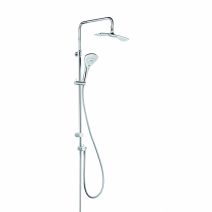 Душевая система Kludi Fizz Dual Shower System 1290 верхний и ручной душ, хром 6709105-00