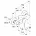 Смеситель для душа Kludi Pure&Solid, однорычажный 348410575