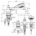 Змішувач на борт ванни Kludi Zenta на 3 отвори, хром 384470575