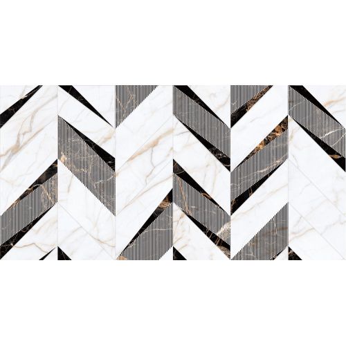 Antico MIX W\DEC M 308x608x8.5 NR Glossy 1