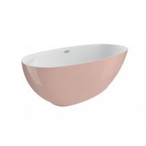 Отдельностоящая ванна Polimat KIVI розовая, 165 x 75 см