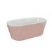 Окремостояча ванна Polimat UZO рожевий, 160 x 80 см