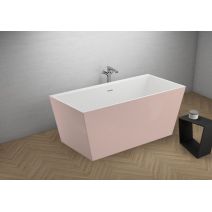 Отдельностоящая ванна Polimat LEA розовый, 170 x 80 см
