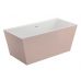 Окремостояча ванна Polimat LEA рожевий, 170 x 80 см