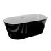 Отдельностоящая ванна Polimat UZO черный глянец, 160 x 80 см