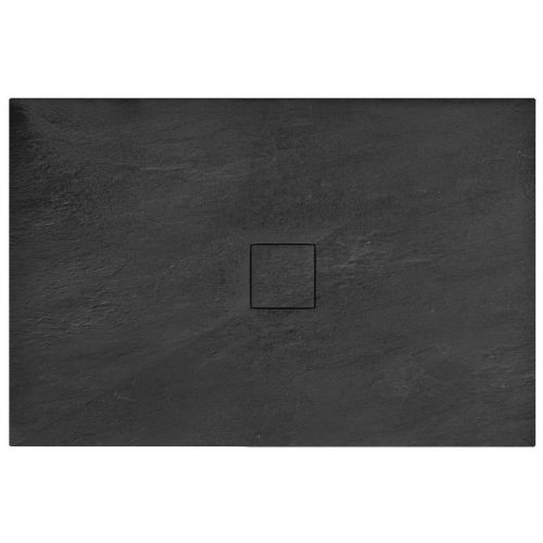 Душовий піддон REA BLACK STONE 80X120