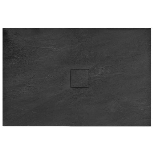 Душовий піддон REA BLACK STONE 90X120