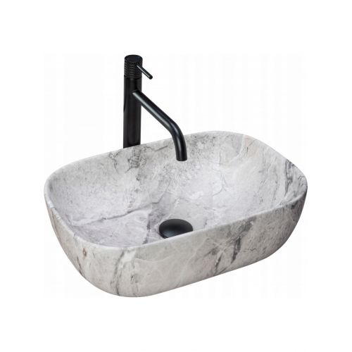 Раковина чаша Rea Livia stone 46,5*33,5 см