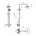 Round душевая система с термостатом
