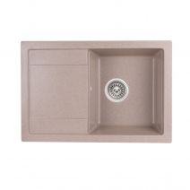 Кухонная мойка Qtap CS 7449 Beige (QT7449BEI551)