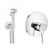 Комплект інсталяція Grohe Rapid SL 38721001 + унітаз з сидінням Qtap Jay QT07335176W + набір гігієнічного душу