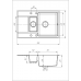 Кухонная мойка Romzha Jorum 78D Maro (801)