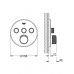 Змішувач термостатичний вбудованого монтажу на 3 виходи Grohe Grohtherm SmartControl 29121000