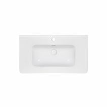 Раковина Qtap Albatross 9H 800х460х180 White с донным клапаном QT01119080HW