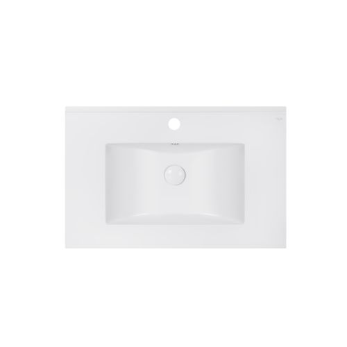 Раковина Qtap Albatross E 800х460х180 White з донним клапаном QT01119080EW