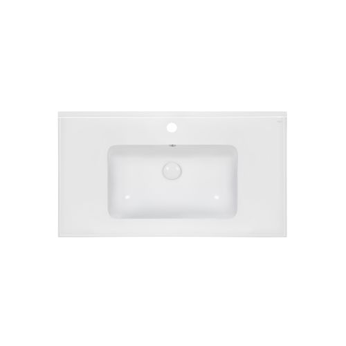 Раковина Qtap Albatross E49 900х490х200 White с донным клапаном QT01119090E49W