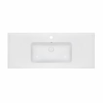 Раковина Qtap Albatross E49 1200х490х200 White з донним клапаном QT01119120E49W