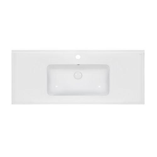 Раковина Qtap Albatross E49 1200х490х200 White з донним клапаном QT01119120E49W