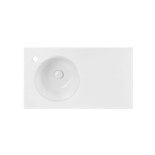 Раковина Qtap Virgo 800х460х300 White з донним клапаном QT1811FL8130ALLW