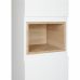 Пенал подвесной Qtap Robin 350х1650х316 White/Whitish oak QT1376PP1651RWWO