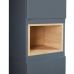 Пенал підвісний Qtap Robin N 350х1650х316 Graphite/Whitish oak QT1376PP16520RGWO