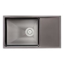 Кухонна мийка Qtap D7844BL 2.7/1.0 мм Black (QTD7844BLPVD12)