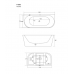 Ванна CORSAN MONO 160*75 окремостояща