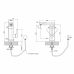 Проточний кран-водонагрівач кухонний для кухні Lidz Warm 061 LDWAR061WCR35431 White / Chrome