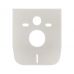 Інсталяція для консольного унітазу Qtap Nest ST з кріпленням та білою кнопкою SD00040861