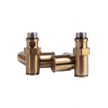 Кран кутовий під ТЕН 1/2 "х1/2", бронза, 2шт.