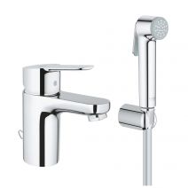 Змішувач для раковини Grohe BauEdge 23757000 з гігієнічним душем