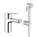 Смеситель для раковины Grohe BauEdge 23757000 с гигиеническим душем