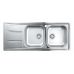 Кухонна мийка Grohe EX Sink K400 подвійна з крилом 31587SD0