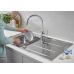 Набір кухонна мийка Grohe EX Sink 31570SD0 K400 змішувач Concetto 32663001