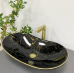 Умивальник (раковина) VBI TURIN MARBLE BLACK накладний Умивальник (раковина) VBI TURIN MARBLE BLACK накладний
