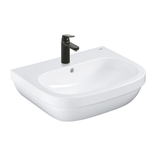 Набор для ванной : раковина Euro 60, смеситель Eurosmart Cosmopolitain, сифон, вентили (39642KW0)