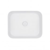 Раковина-чаша Qtap Tern 500x390x140 White з донним клапаном QT17112195W