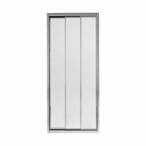 Душевая дверь в нишу Qtap Uniford CRM207.C4 68-71x185 см, стекло Clear 4 мм, покрытие CalcLess