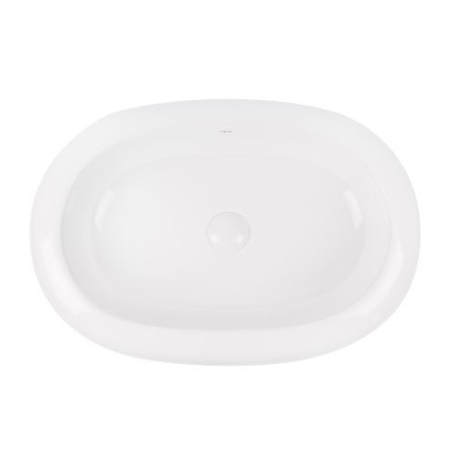 Раковина-чаша Qtap Robin 635x420x105 White з донним клапаном QT13113075W