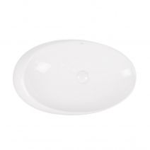 Раковина-чаша Qtap Leo 690x435x180 White с донным клапаном QT11111094W