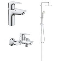 Комплект змішувачів для ванної кімнати Grohe BauEdge New UA12336TS0